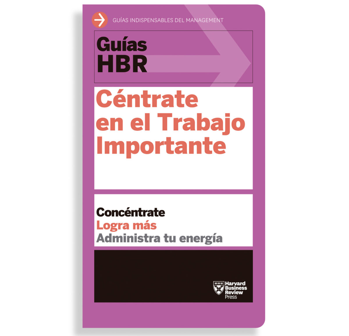 Céntrate en el Trabajo Importante; Guías Harvard Business Review. Libros crecimiento personal, libros desarrollo personal, libros inteligencia emocional, libros bienestar, desarrollo profesional, libros liderazgo, libros motivación, libros motivadores, libros productividad, libros gestión habilidades, descubre tus fortalezas.