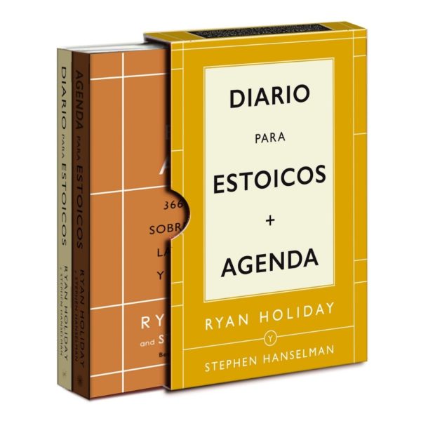 Estuche Diario para estoicos + agenda; Ryan Holiday. Libros crecimiento personal, libros desarrollo personal, libros inteligencia emocional, libros bienestar, desarrollo profesional, libros liderazgo, libros motivación, libros motivadores, libros productividad, libros gestión habilidades, descubre tus fortalezas