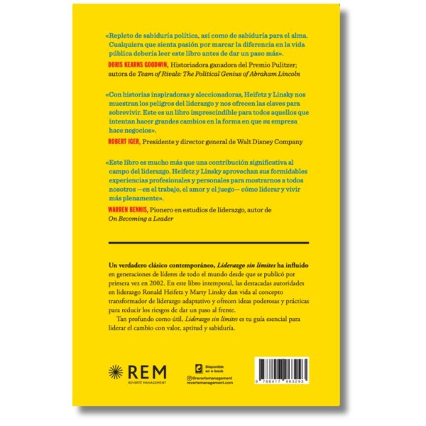 Liderazgo sin límites; Ronald Heifetz y Marty Linsky. Libros crecimiento personal, libros desarrollo personal, libros inteligencia emocional, libros bienestar, libros desarrollo profesional, libros liderazgo, libros motivación, libros motivadores, libros productividad, libros gestión habilidades, descubre tus fortalezas, inteligencia emocional