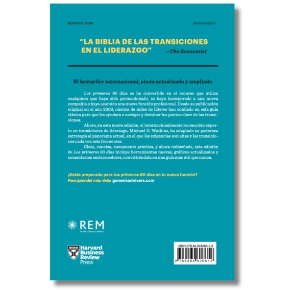 Los primeros noventa días; Michael D. Watkins. Libros crecimiento personal, libros desarrollo personal, libros inteligencia emocional, libros bienestar, libros desarrollo profesional, libros liderazgo, libros motivación, libros motivadores, libros productividad, libros gestión habilidades, descubre tus fortalezas, inteligencia emocional