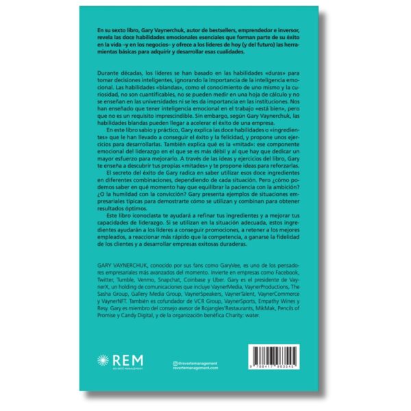 Doce y medio; Gary Vaynerchuk. Libros crecimiento personal, libros desarrollo personal, libros inteligencia emocional, libros bienestar, libros desarrollo profesional, libros liderazgo, libros motivación, libros motivadores, libros productividad, libros gestión habilidades, descubre tus fortalezas, inteligencia emocional