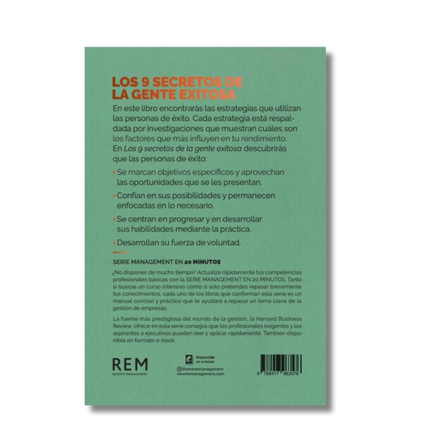 Los 9 secretos de la gente exitosa; Harvard Business Review. Libros crecimiento personal, libros desarrollo personal, libros inteligencia emocional, libros bienestar, libros desarrollo profesional, libros liderazgo, libros motivación, libros motivadores, libros productividad, libros gestión habilidades, descubre tus fortalezas, inteligencia emocional