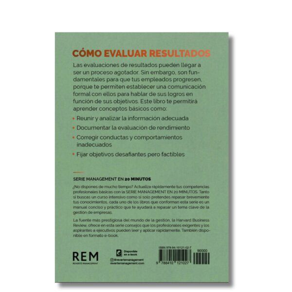 Cómo evaluar resultados; Harvard Business Review. Libros crecimiento personal, libros desarrollo personal, libros inteligencia emocional, libros bienestar, libros desarrollo profesional, libros liderazgo, libros motivación, libros motivadores, libros productividad, libros gestión habilidades, descubre tus fortalezas, inteligencia emocional