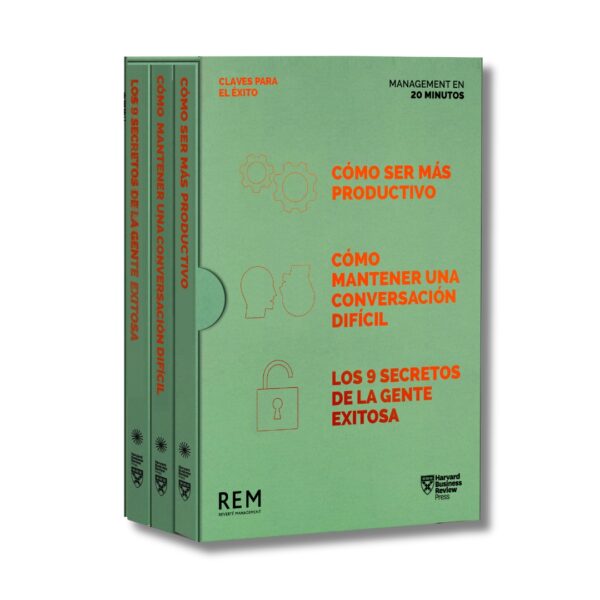 Estuche Claves para el éxito, Serie management en 20 minutos. Harvard Business Review. Libros crecimiento personal, libros desarrollo personal, libros inteligencia emocional, libros bienestar, libros desarrollo profesional, libros liderazgo, libros motivación, libros motivadores, libros productividad, libros gestión habilidades, descubre tus fortalezas, inteligencia emocional