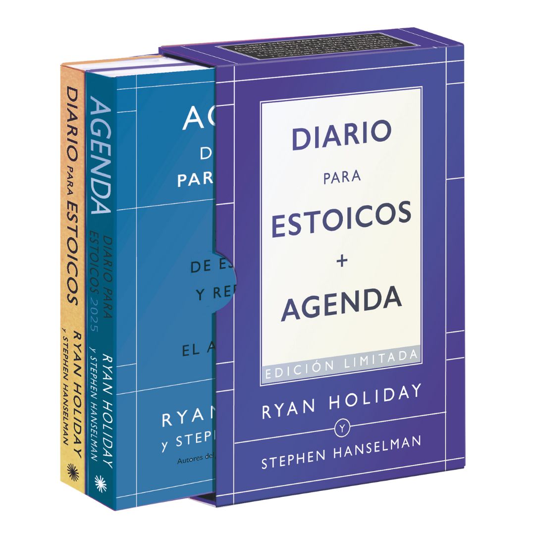 Estuche Diario para estoicos Estuche Diario para estoicos; Ryan Holiday; Libros crecimiento personal, libros desarrollo personal, libros inteligencia emocional, libros bienestar, libros desarrollo profesional, libros liderazgo, libros motivación, libros motivadores, libros productividad, libros gestión habilidades, inteligencia emocional