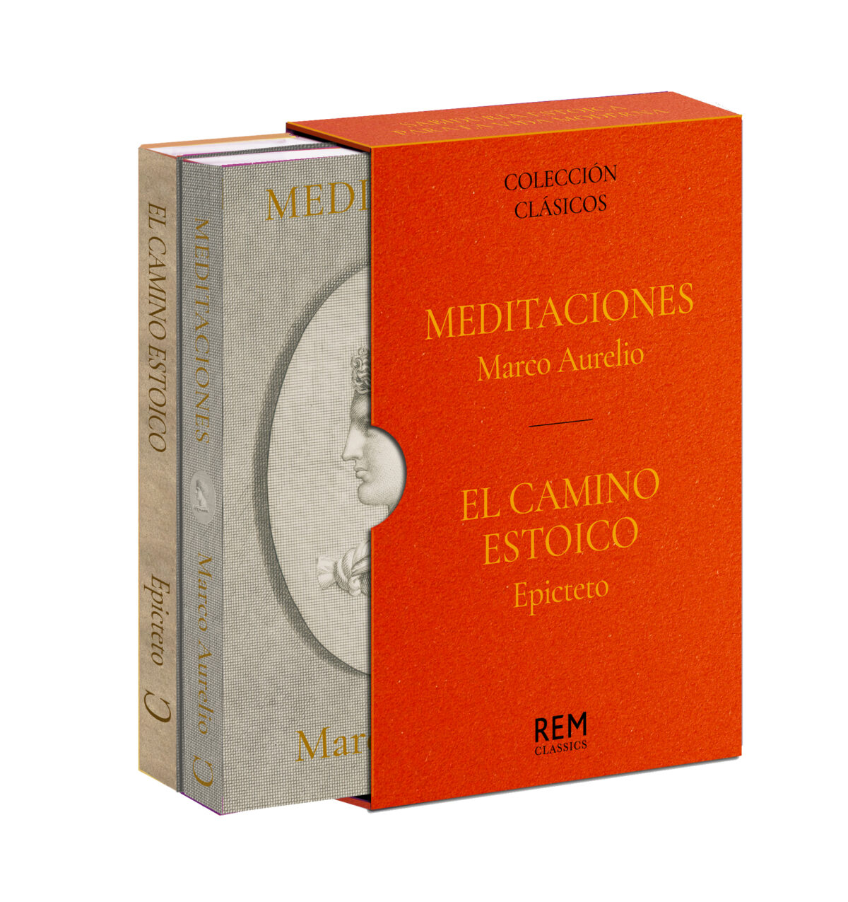 Estuche clásicos; Marco Aurelio, Epicteto, Libros crecimiento personal, libros desarrollo personal, libros inteligencia emocional, libros bienestar, desarrollo profesional, libros liderazgo, libros motivación, libros motivadores, estoicismo