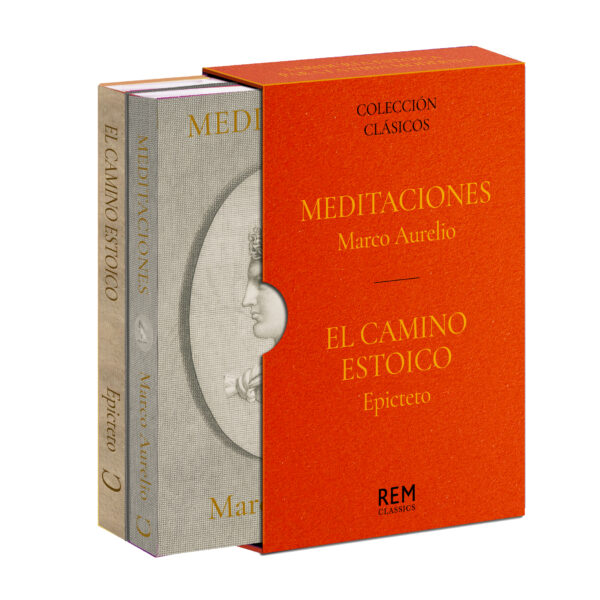 Estuche clásicos; Marco Aurelio, Epicteto, Libros crecimiento personal, libros desarrollo personal, libros inteligencia emocional, libros bienestar, desarrollo profesional, libros liderazgo, libros motivación, libros motivadores, estoicismo