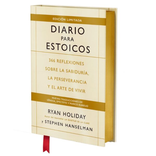 Diario para estoicos; Ryan Holiday. Libros crecimiento personal, libros desarrollo personal, libros inteligencia emocional, libros bienestar, desarrollo profesional, libros liderazgo, libros motivación, libros motivadores, estoicismo