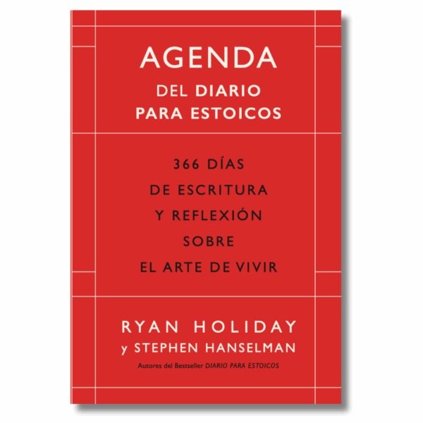 Agenda Diario para estoicos; Ryan Holiday; Libros crecimiento personal, libros desarrollo personal, libros inteligencia emocional, libros bienestar, libros desarrollo profesional, libros liderazgo, libros motivación, libros motivadores, libros productividad, libros gestión habilidades, inteligencia emocional