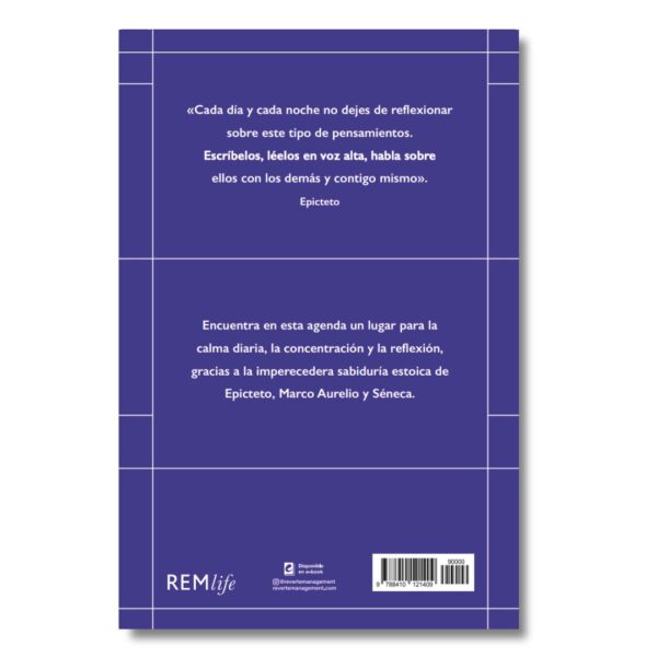 Agenda Diario para estoicos; Ryan Holiday; Libros crecimiento personal, libros desarrollo personal, libros inteligencia emocional, libros bienestar, libros desarrollo profesional, libros liderazgo, libros motivación, libros motivadores, libros productividad, libros gestión habilidades, inteligencia emocional