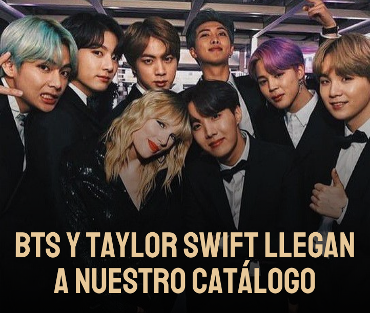 Libros de Bts y Taylor Swift