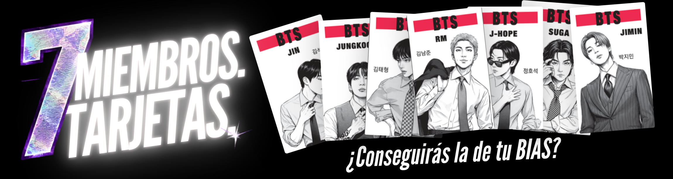 1 tarjeta de regalo con el libro de BTS