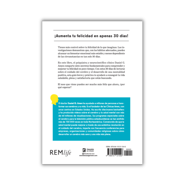 30% más feliz en 30 días_Contraportada