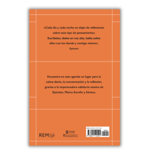 Agenda del Diario para estoicos (Edición limitada 2027)_Contraportada