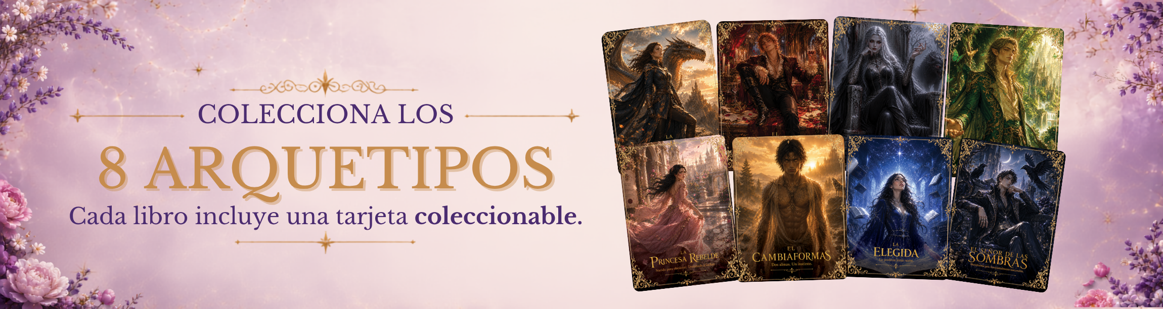 7 tarjetas exclusivas. En cada libro encontrarás una tarjeta sorpresa. ¿Cuál te tocará?