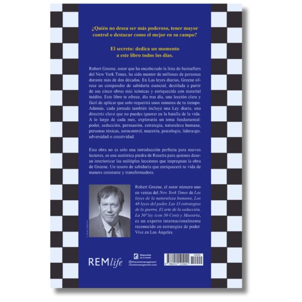 Las Leyes Diarias; Robert Greene. Libros crecimiento personal, libros desarrollo personal, libros inteligencia emocional, libros bienestar, desarrollo profesional, libros liderazgo, libros motivación, libros motivadores, libros productividad, libros gestión habilidades, descubre tus fortalezas